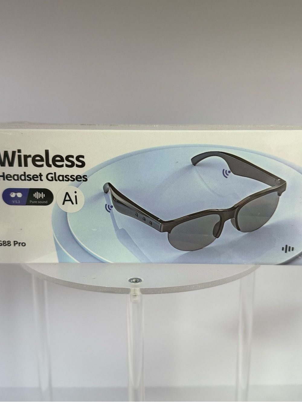 XG88 Pro Wireless Bluetooth 5.3 Audio Smart Glasses Headset Sunglasses New